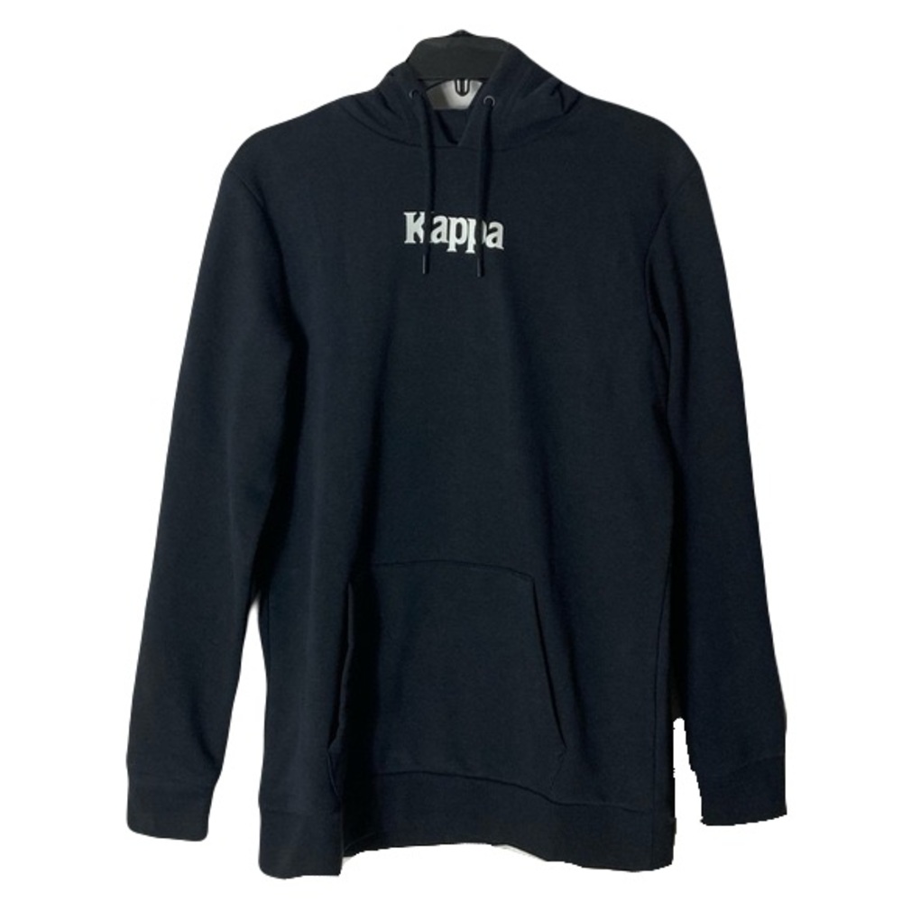 Nwot Kappa Hoodie Womens Medium Black Logo Spellout